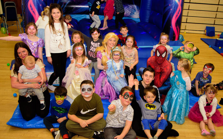 Children's party photography